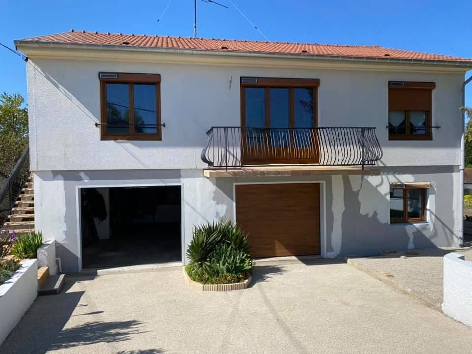 Ravalement de façade et aménagements extérieurs